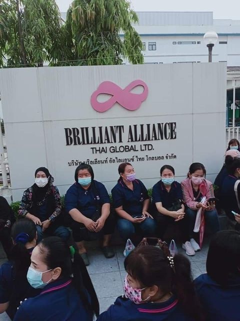 Workers locked out of Thai lingerie factory