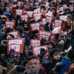 Trade unions in South Korea oppose proposed reforms to the labour code which would make it easier to fire unions. Photo: IndustriALL/Jun Michael Park (January 2016)