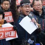 Han Sang-gyun has been sentenced to 5 years in prison in charges related to organizing protest rallies.