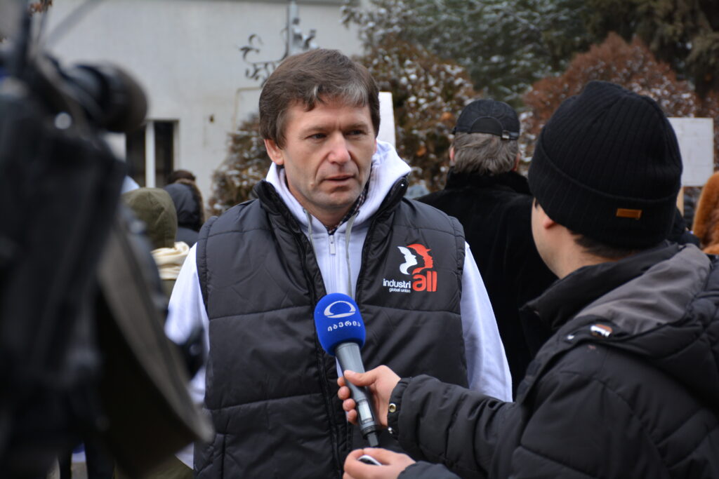Vadim Borisov, regional secretary of IndustriALL