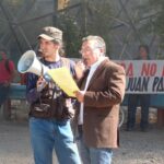 Constramet join protests over the murder of Juan Pablo, a trade unionist in Chile