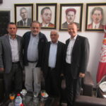 Leaders of IndustriALL and FGME-UGTT meet in Tunisia, March 2013
